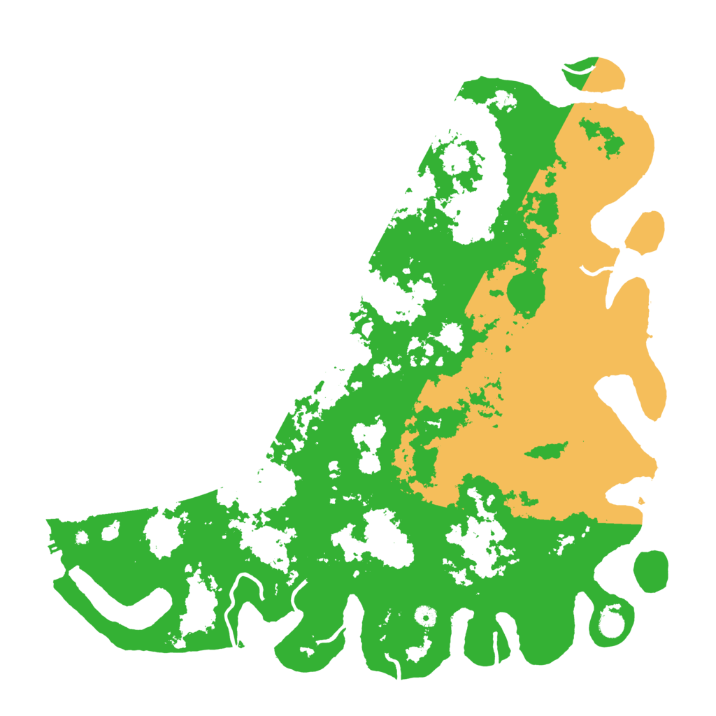 Biome Rust Map: Procedural Map, Size: 5000, Seed: 74935