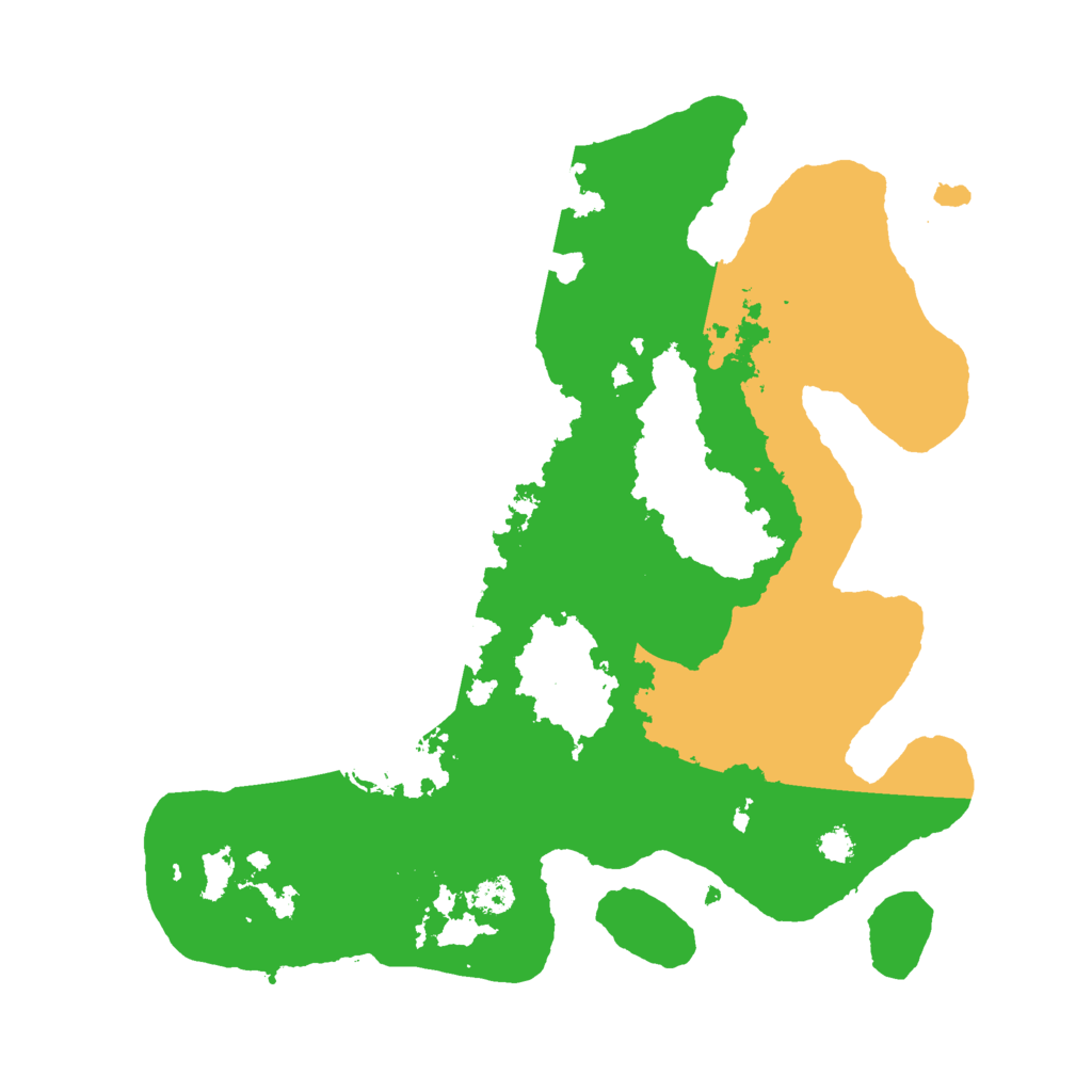 Biome Rust Map: Procedural Map, Size: 3000, Seed: 25846149