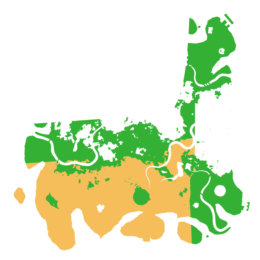 Biome Rust Map: Procedural Map, Size: 4250, Seed: 3065437