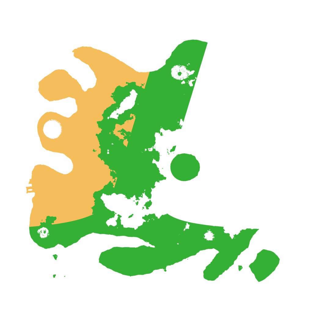 Biome Rust Map: Procedural Map, Size: 3000, Seed: 1548487