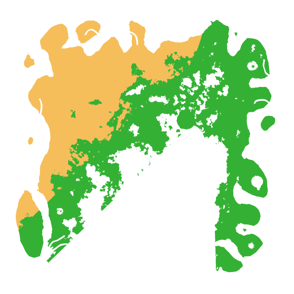 Biome Rust Map: Procedural Map, Size: 4500, Seed: 4477780