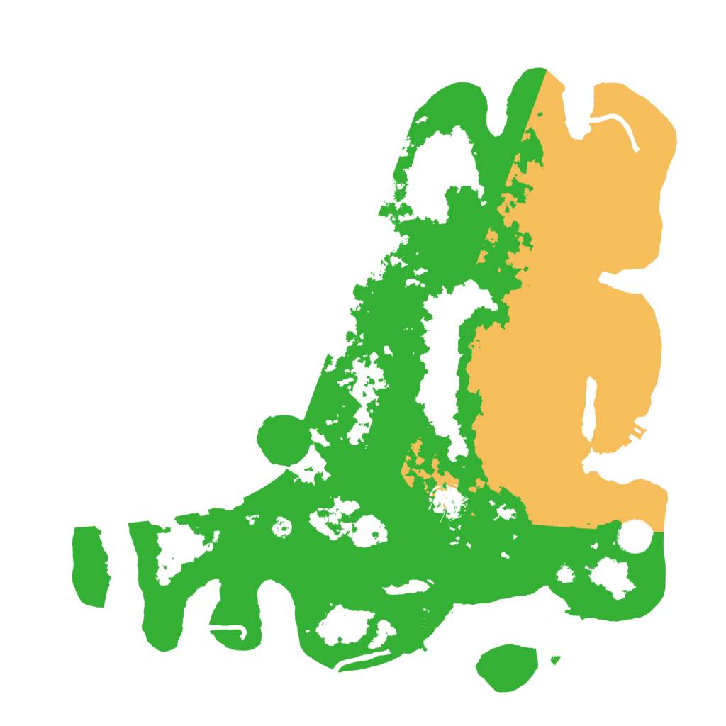 Biome Rust Map: Procedural Map, Size: 3800, Seed: 2109685372