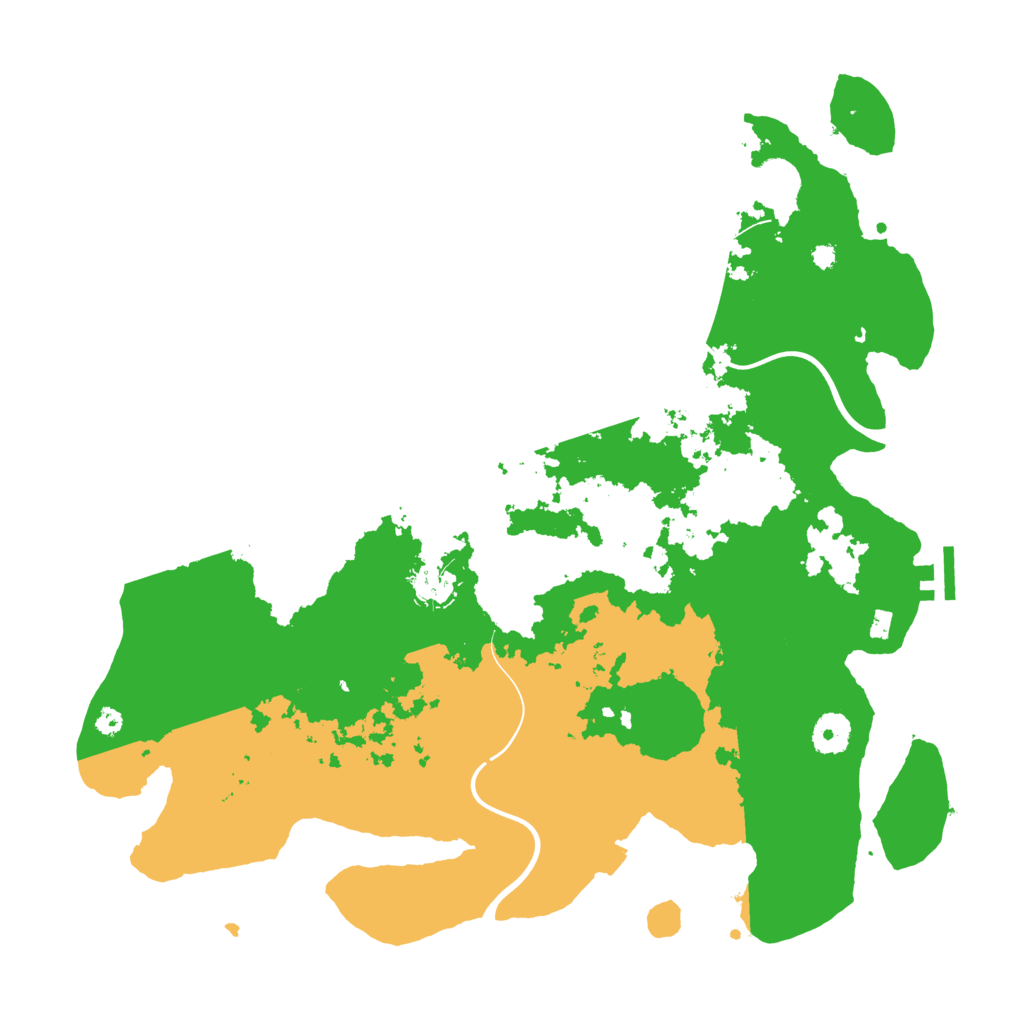 Biome Rust Map: Procedural Map, Size: 3850, Seed: 1778082165