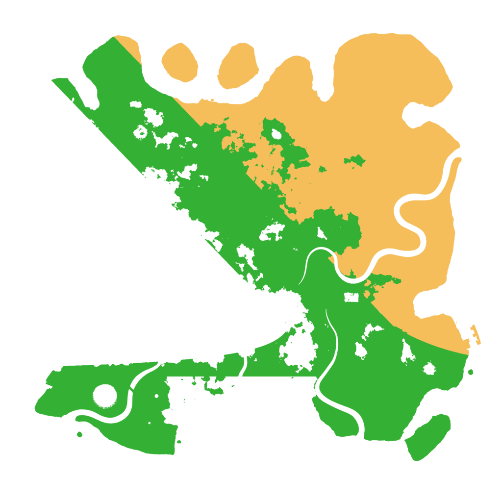 Biome Rust Map: Procedural Map, Size: 3750, Seed: 1628523264
