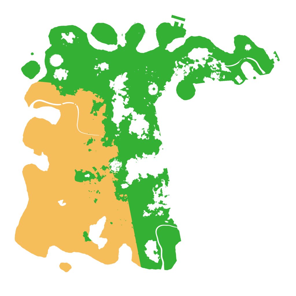 Biome Rust Map: Procedural Map, Size: 4250, Seed: 675889171