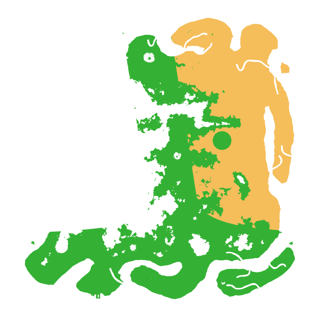 Biome Rust Map: Procedural Map, Size: 4500, Seed: 1003843