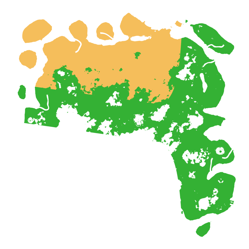 Biome Rust Map: Procedural Map, Size: 4500, Seed: 98382356