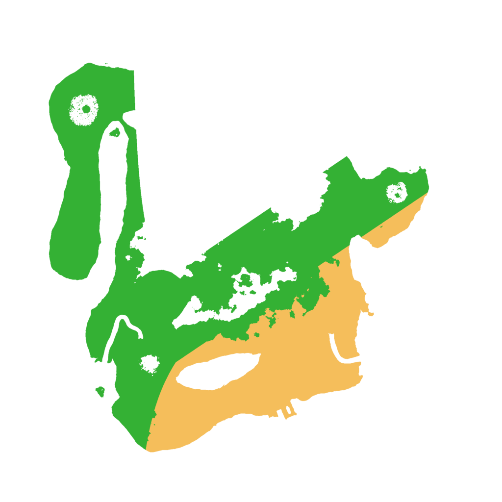 Biome Rust Map: Procedural Map, Size: 2500, Seed: 1922162140