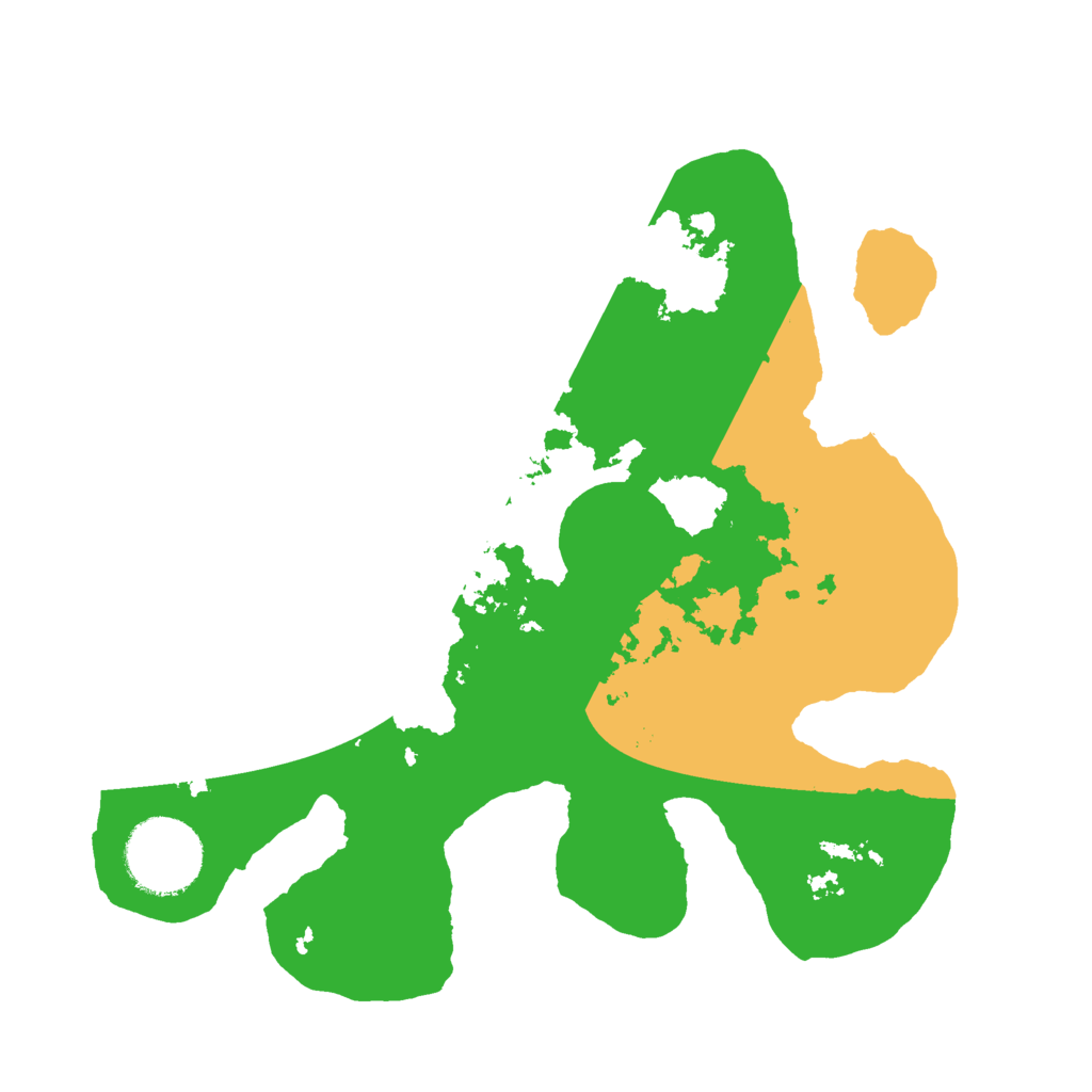 Biome Rust Map: Barren, Size: 2500, Seed: 2030900