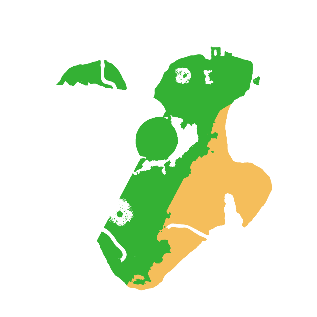 Biome Rust Map: Procedural Map, Size: 2000, Seed: 1766183330