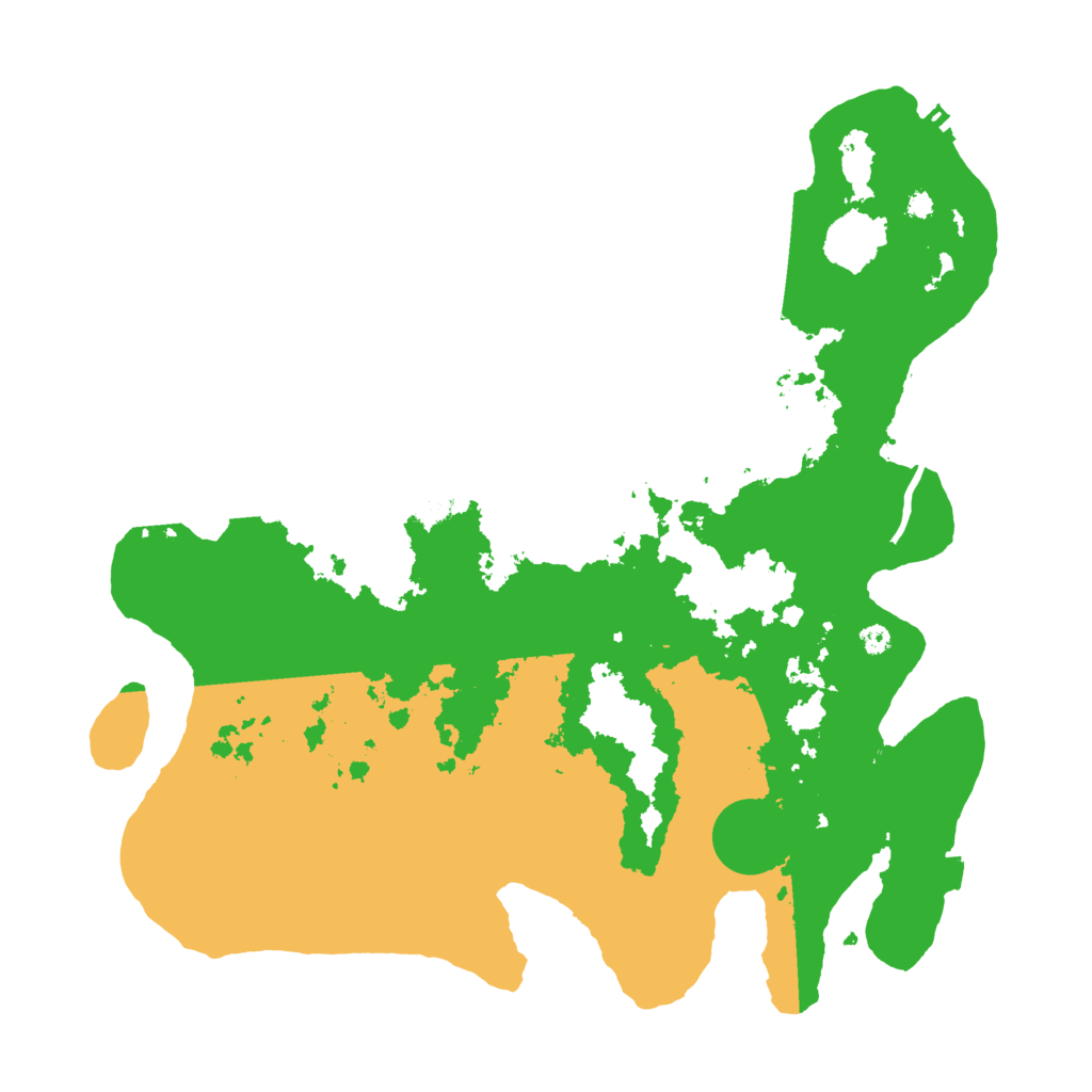 Biome Rust Map: Procedural Map, Size: 3800, Seed: 752228