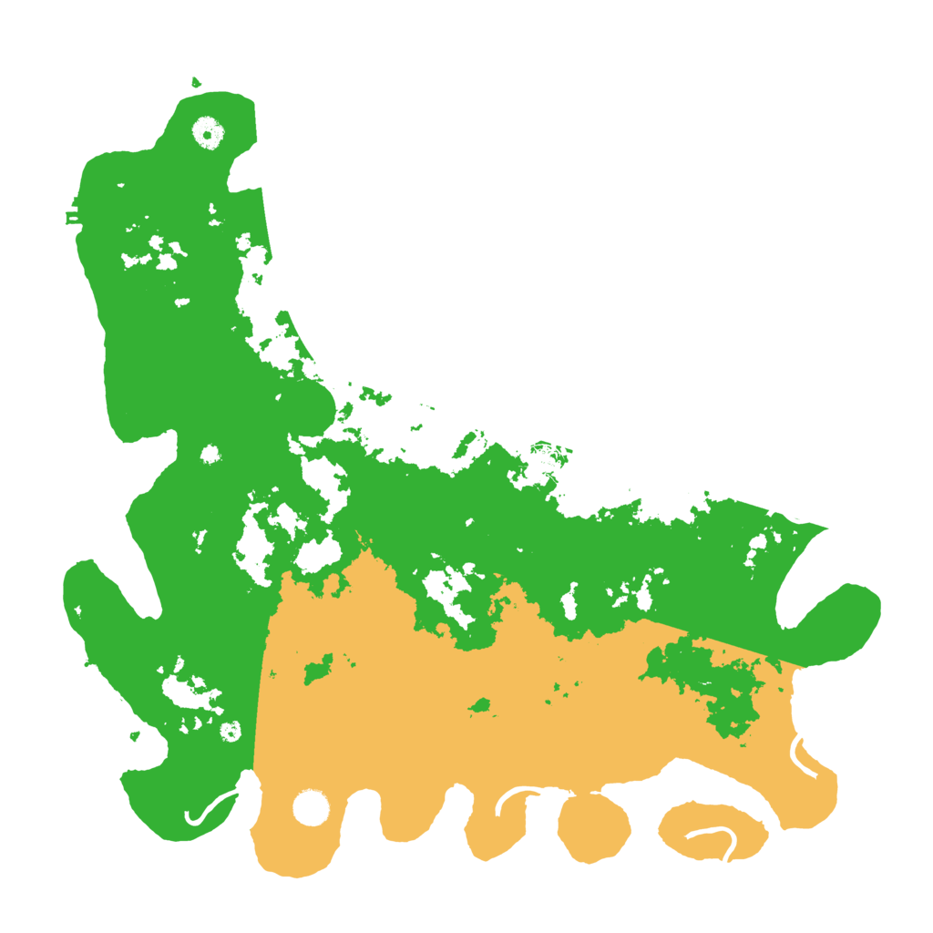 Biome Rust Map: Procedural Map, Size: 4500, Seed: 1779458618