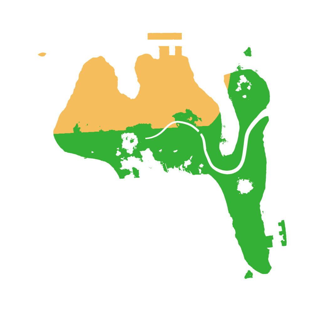 Biome Rust Map: Procedural Map, Size: 1900, Seed: 11111111