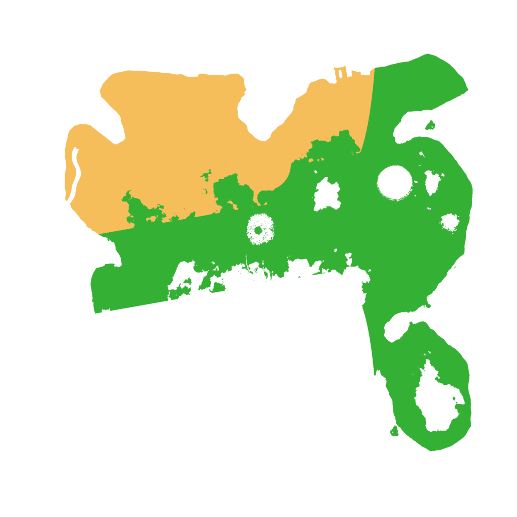 Biome Rust Map: Procedural Map, Size: 2650, Seed: 504938