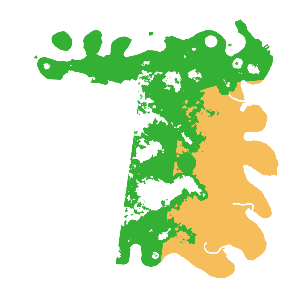Biome Rust Map: Procedural Map, Size: 4250, Seed: 63545
