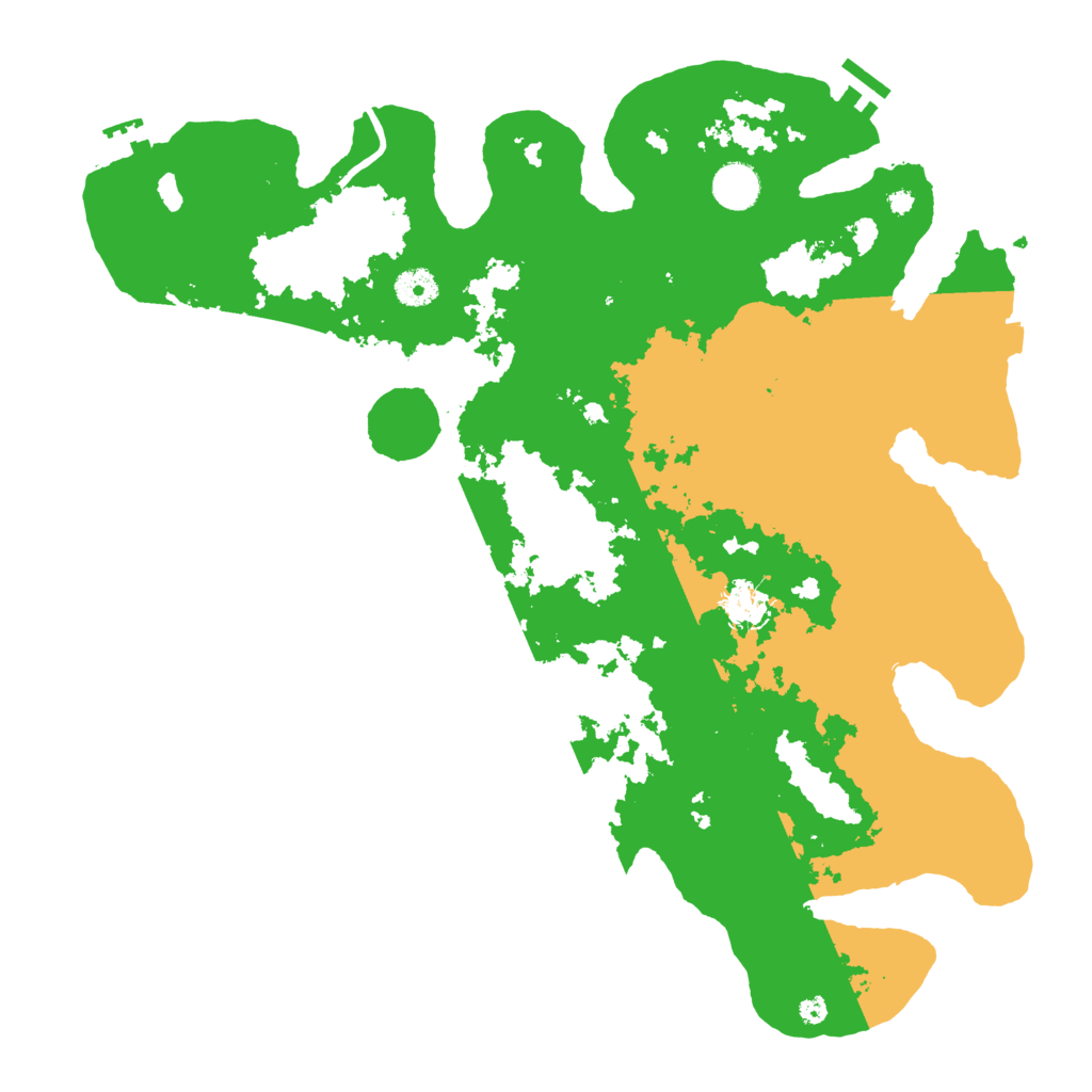 Biome Rust Map: Procedural Map, Size: 4050, Seed: 1666104879