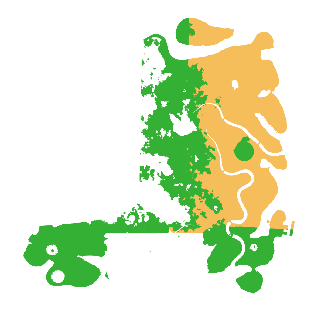 Biome Rust Map: Procedural Map, Size: 4250, Seed: 1424300345