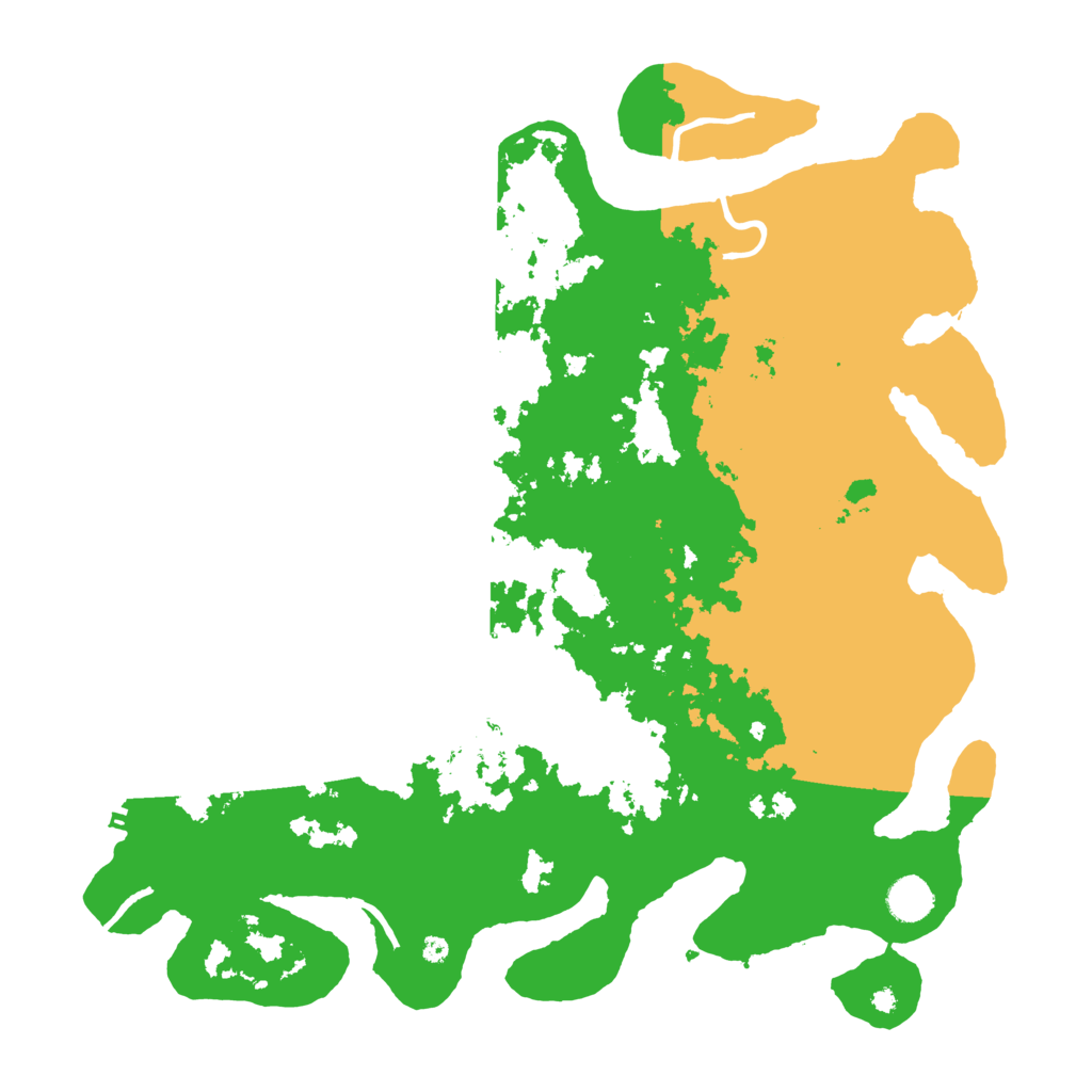 Biome Rust Map: Procedural Map, Size: 4250, Seed: 1424300345