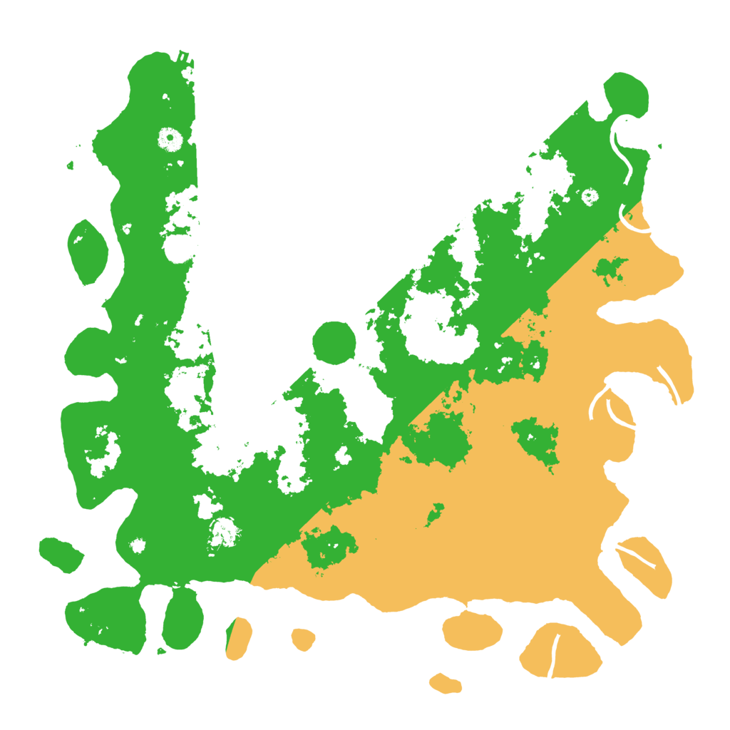 Biome Rust Map: Procedural Map, Size: 4500, Seed: 193945