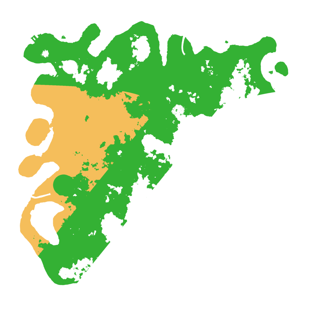 Biome Rust Map: Procedural Map, Size: 4000, Seed: 830521760