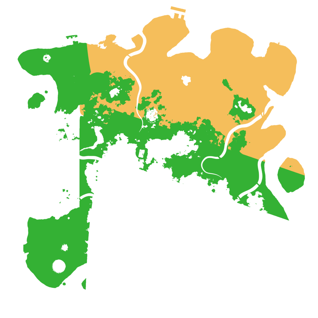 Biome Rust Map: Procedural Map, Size: 4250, Seed: 1019872106