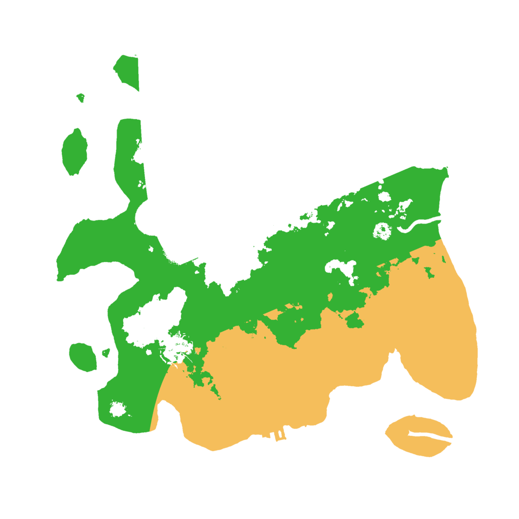 Biome Rust Map: Procedural Map, Size: 3000, Seed: 306533876