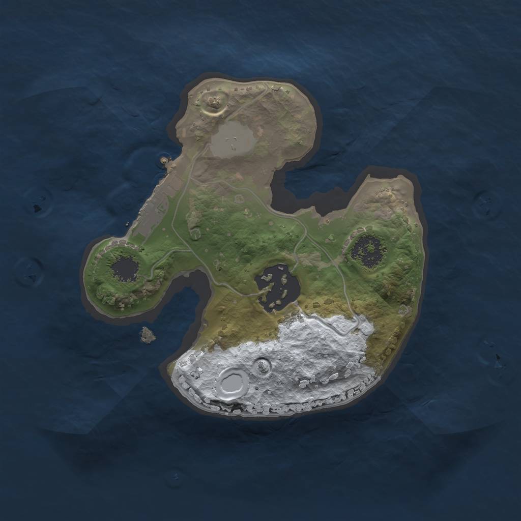 Rust Map: Procedural Map, Size: 1700, Seed: 211221, 7 Monuments