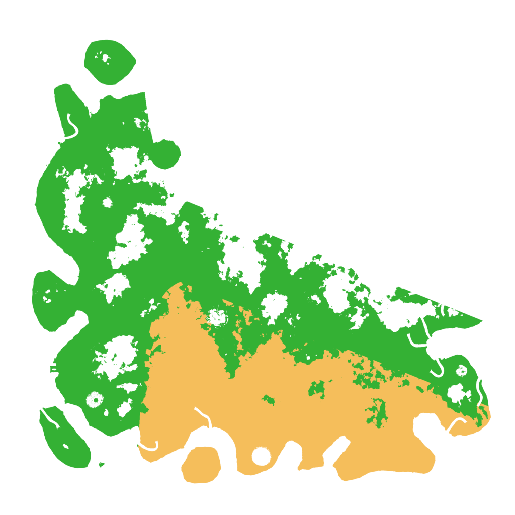 Biome Rust Map: Procedural Map, Size: 4800, Seed: 24513