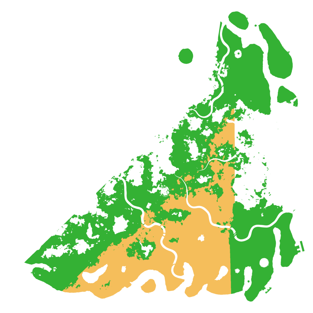 Biome Rust Map: Procedural Map, Size: 6000, Seed: 2015695723