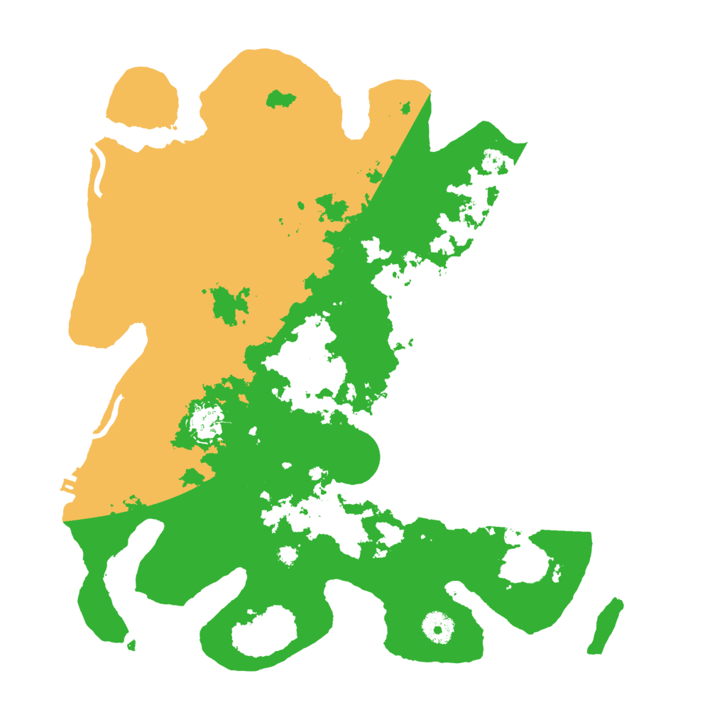 Biome Rust Map: Procedural Map, Size: 3500, Seed: 5951794