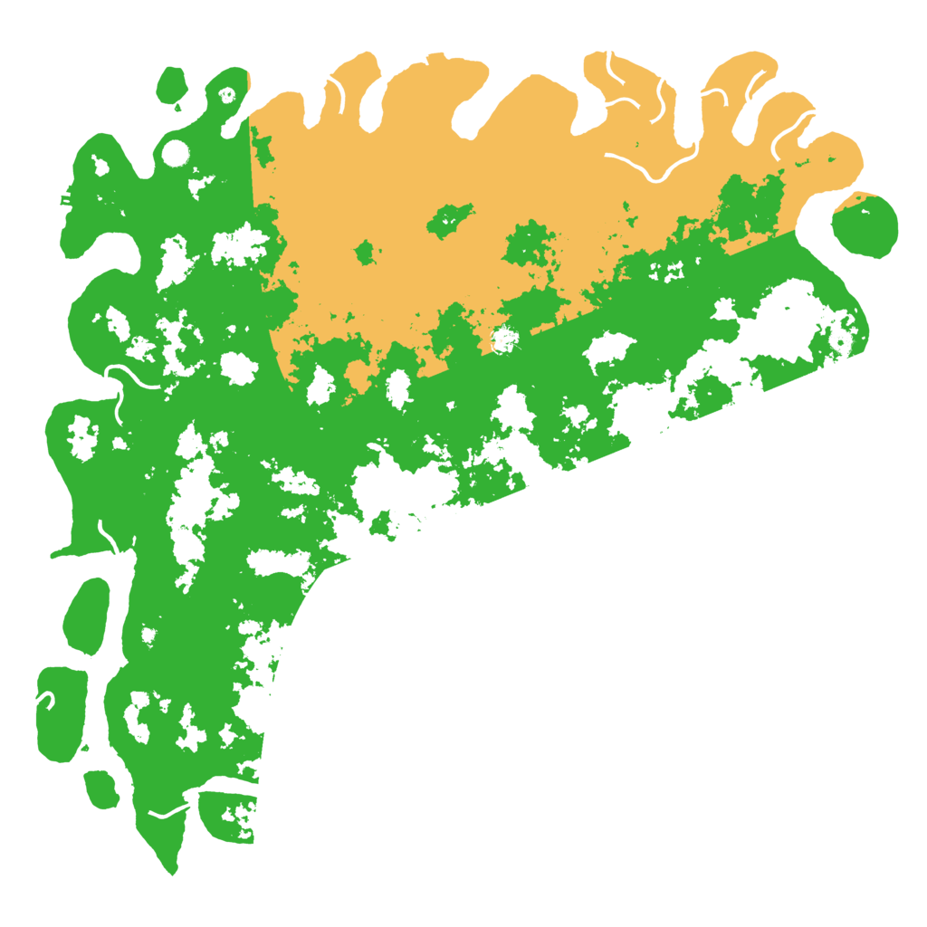 Biome Rust Map: Procedural Map, Size: 6000, Seed: 262983