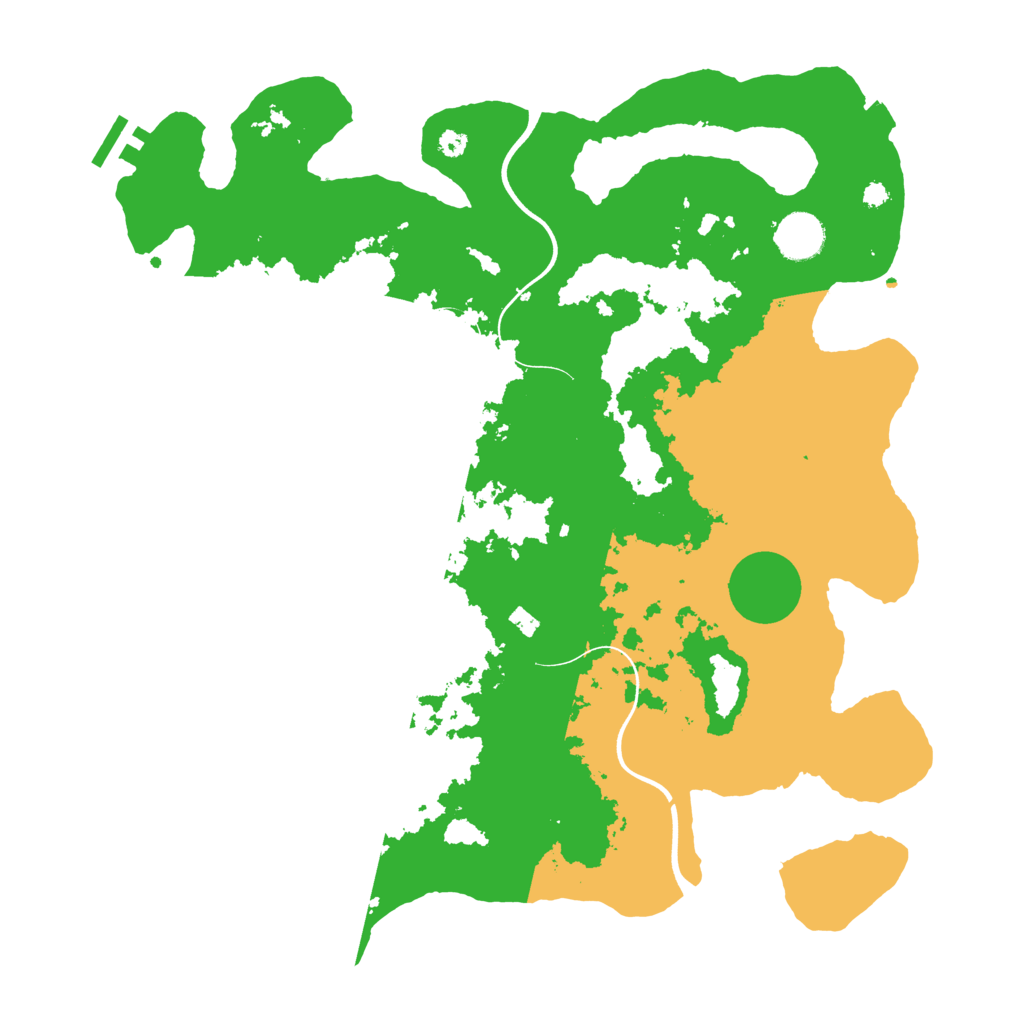 Biome Rust Map: Procedural Map, Size: 3750, Seed: 22111989