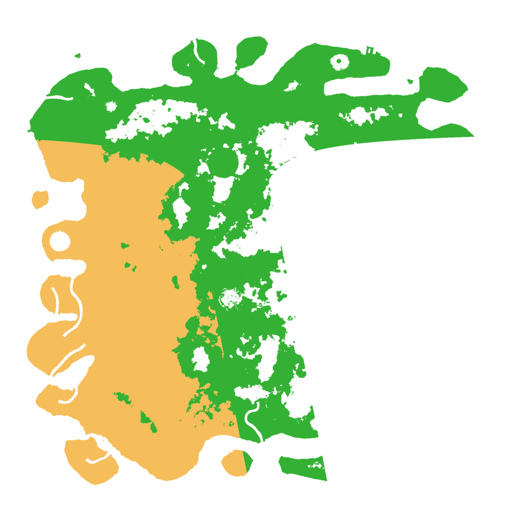 Biome Rust Map: Procedural Map, Size: 4500, Seed: 810136479