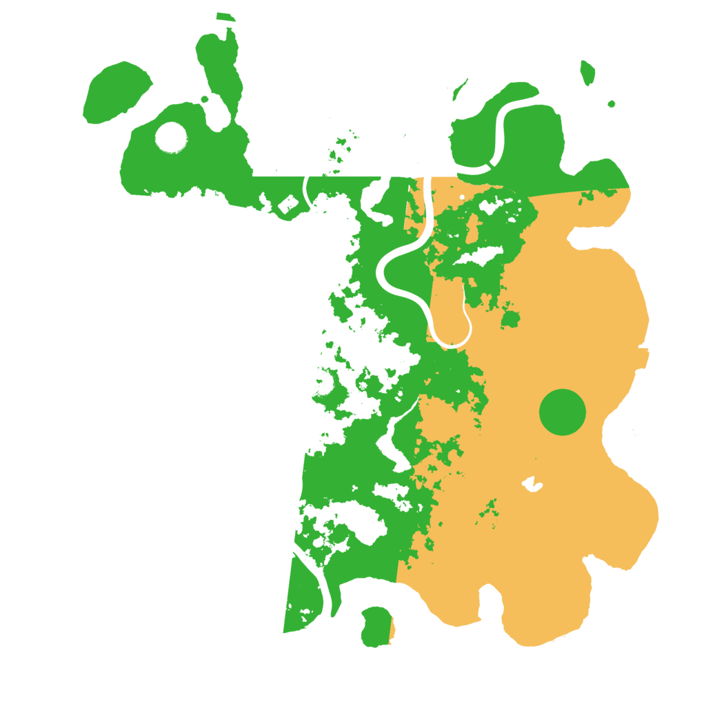 Biome Rust Map: Procedural Map, Size: 4000, Seed: 675105