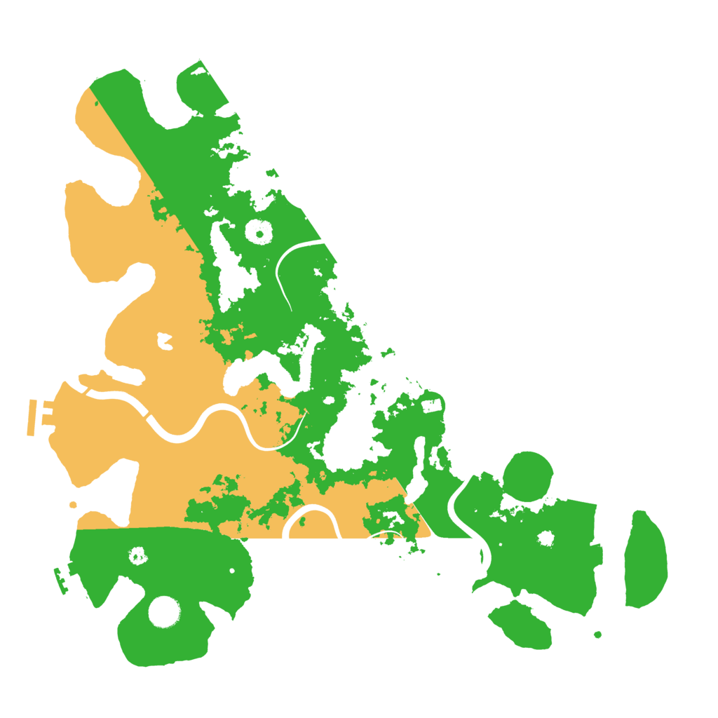 Biome Rust Map: Procedural Map, Size: 4000, Seed: 537