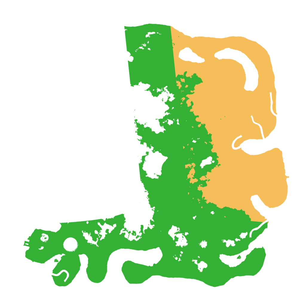 Biome Rust Map: Procedural Map, Size: 3850, Seed: 132758242