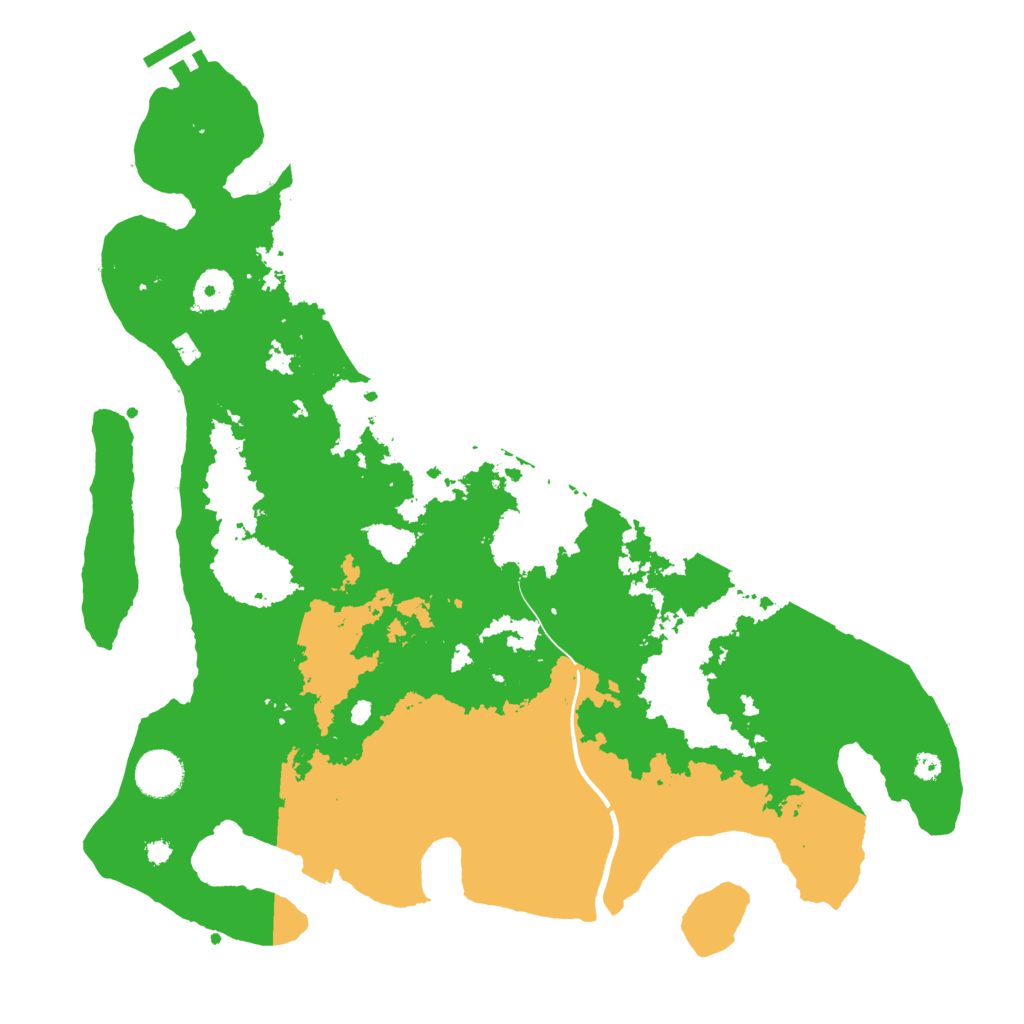 Biome Rust Map: Procedural Map, Size: 3750, Seed: 265832397