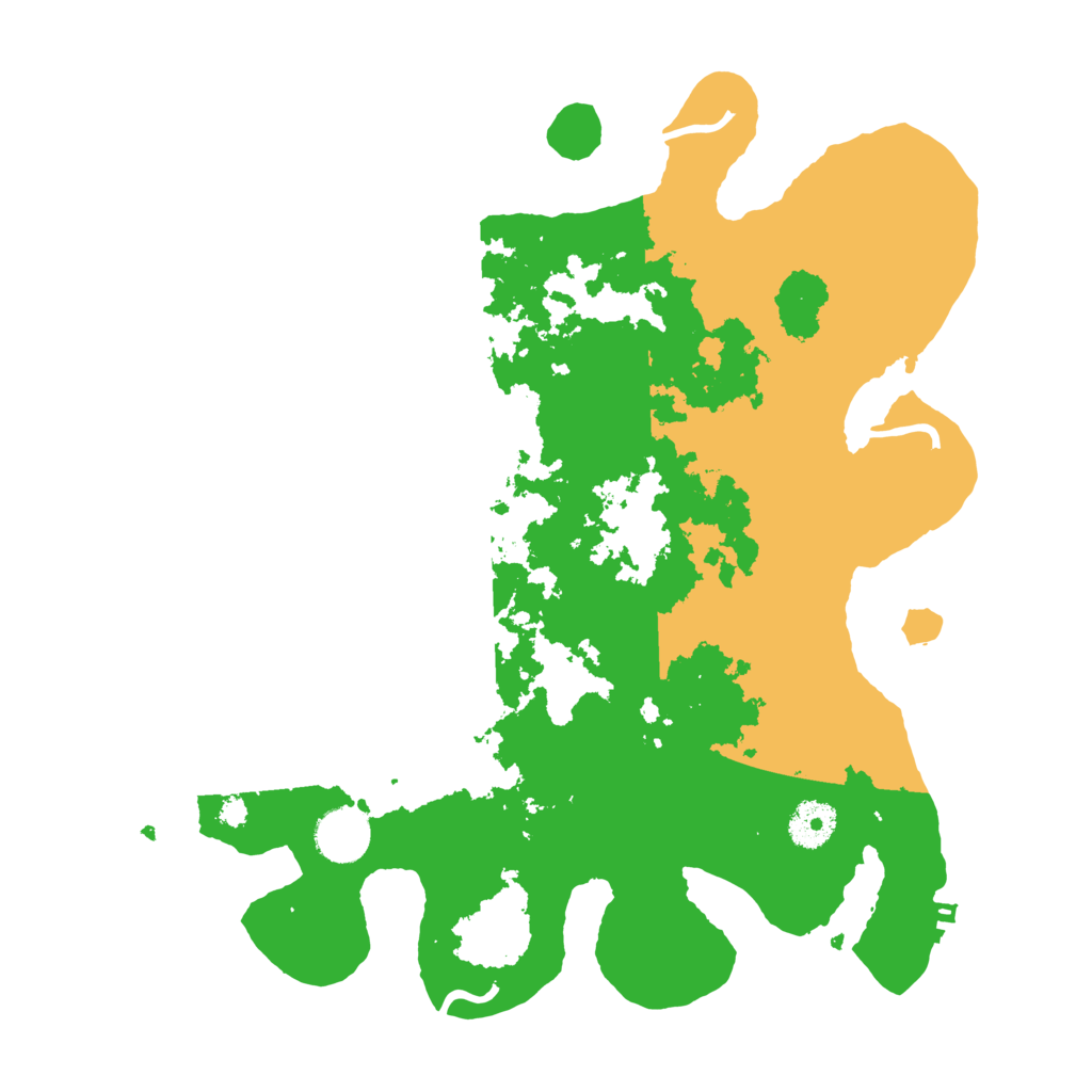 Biome Rust Map: Procedural Map, Size: 3500, Seed: 969103719