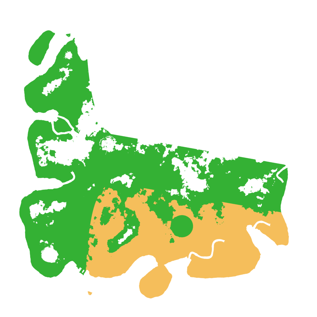 Biome Rust Map: Procedural Map, Size: 3800, Seed: 1476716