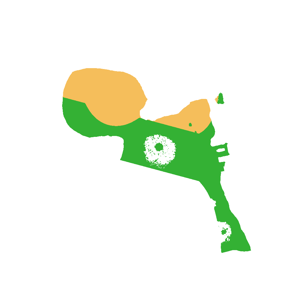 Biome Rust Map: Procedural Map, Size: 1500, Seed: 32918