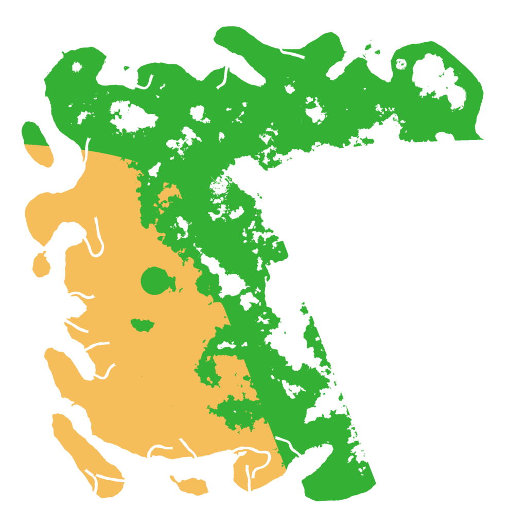 Biome Rust Map: Procedural Map, Size: 5000, Seed: 1099127254