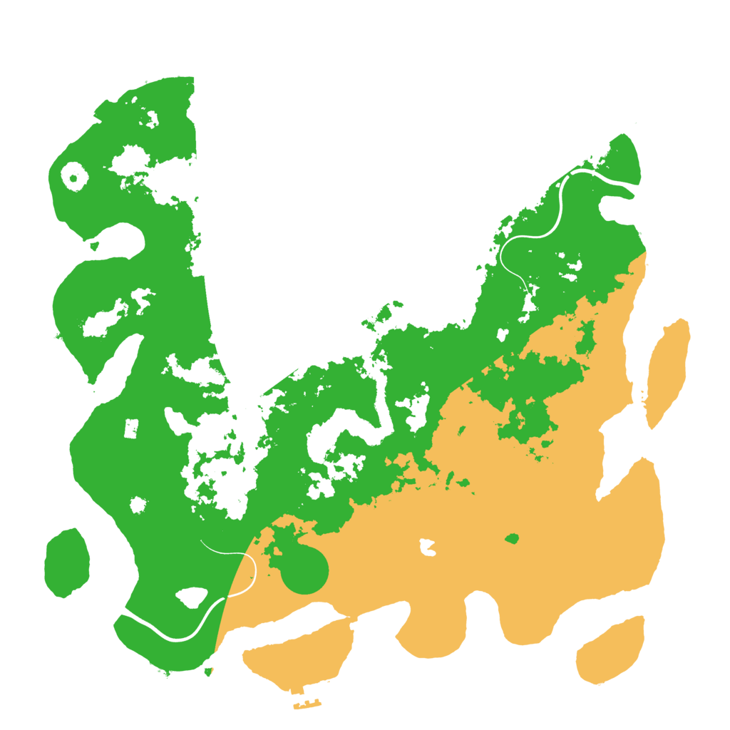 Biome Rust Map: Procedural Map, Size: 4000, Seed: 4213423