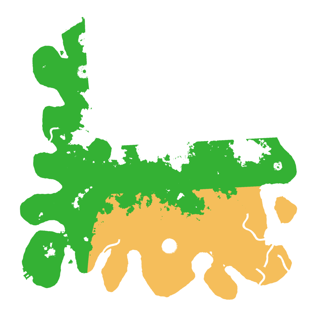 Biome Rust Map: Procedural Map, Size: 3750, Seed: 1391110540