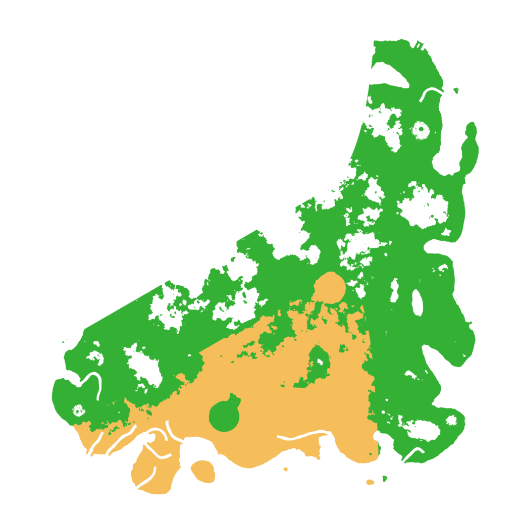 Biome Rust Map: Procedural Map, Size: 4500, Seed: 45239938