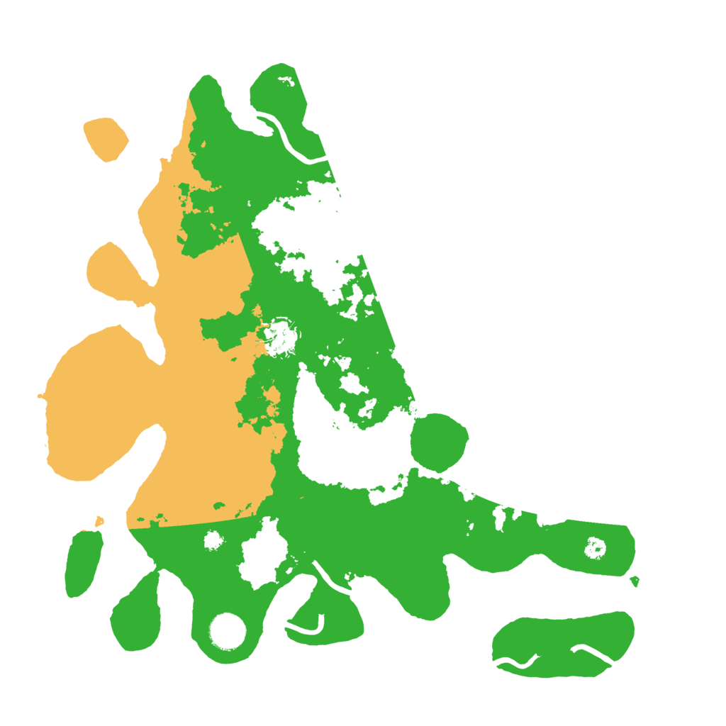 Biome Rust Map: Procedural Map, Size: 3500, Seed: 1296433456