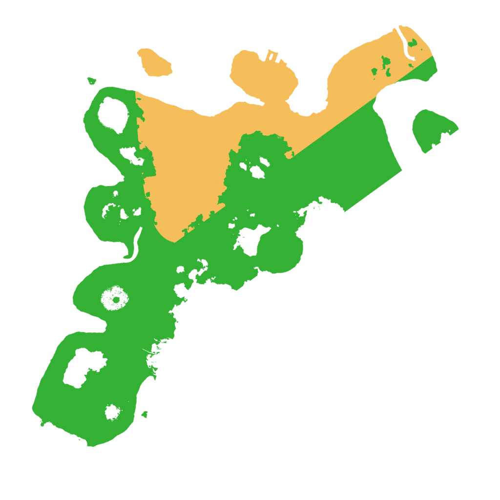 Biome Rust Map: Procedural Map, Size: 3000, Seed: 1335270577