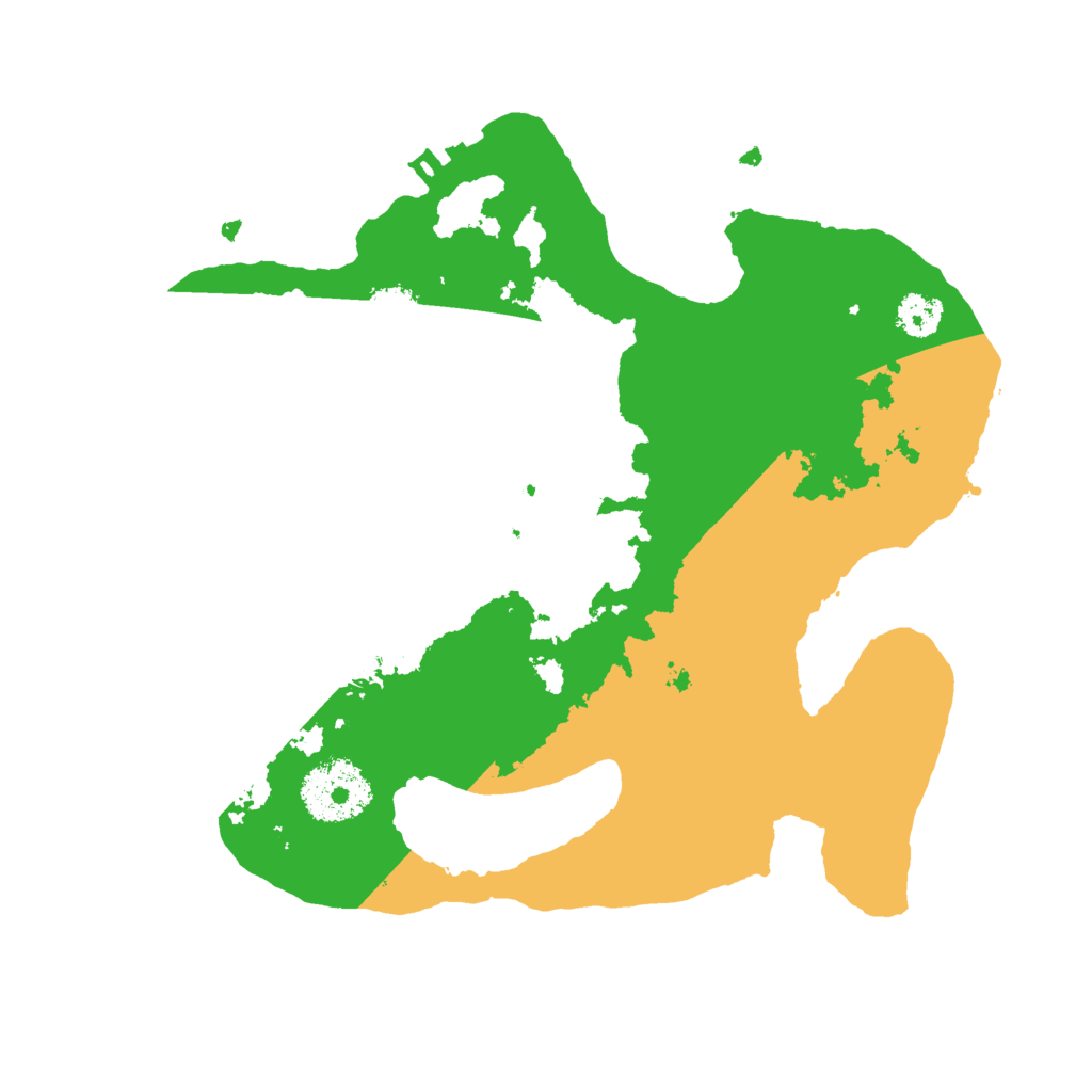 Biome Rust Map: Procedural Map, Size: 2550, Seed: 9648700