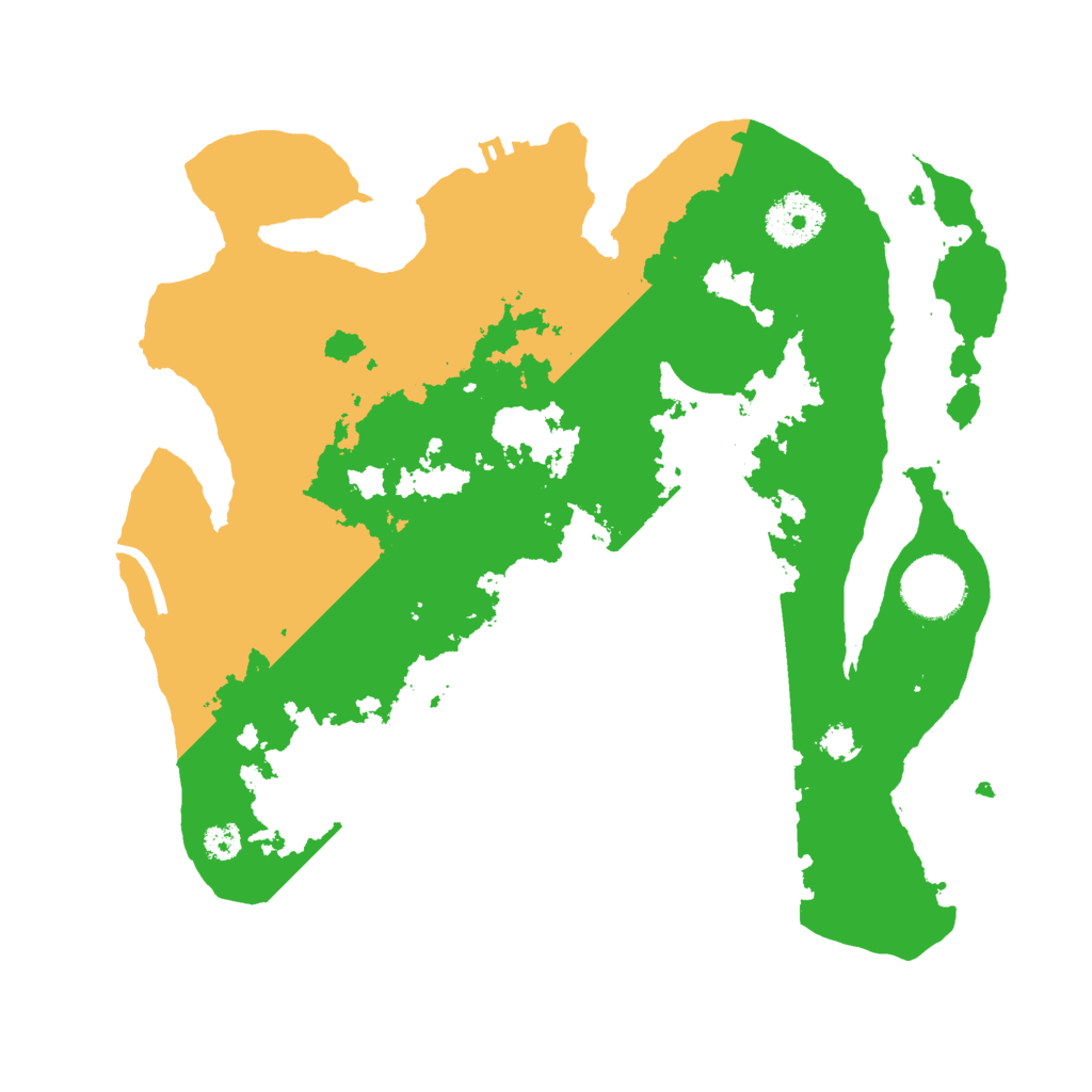 Biome Rust Map: Procedural Map, Size: 3000, Seed: 1879008140