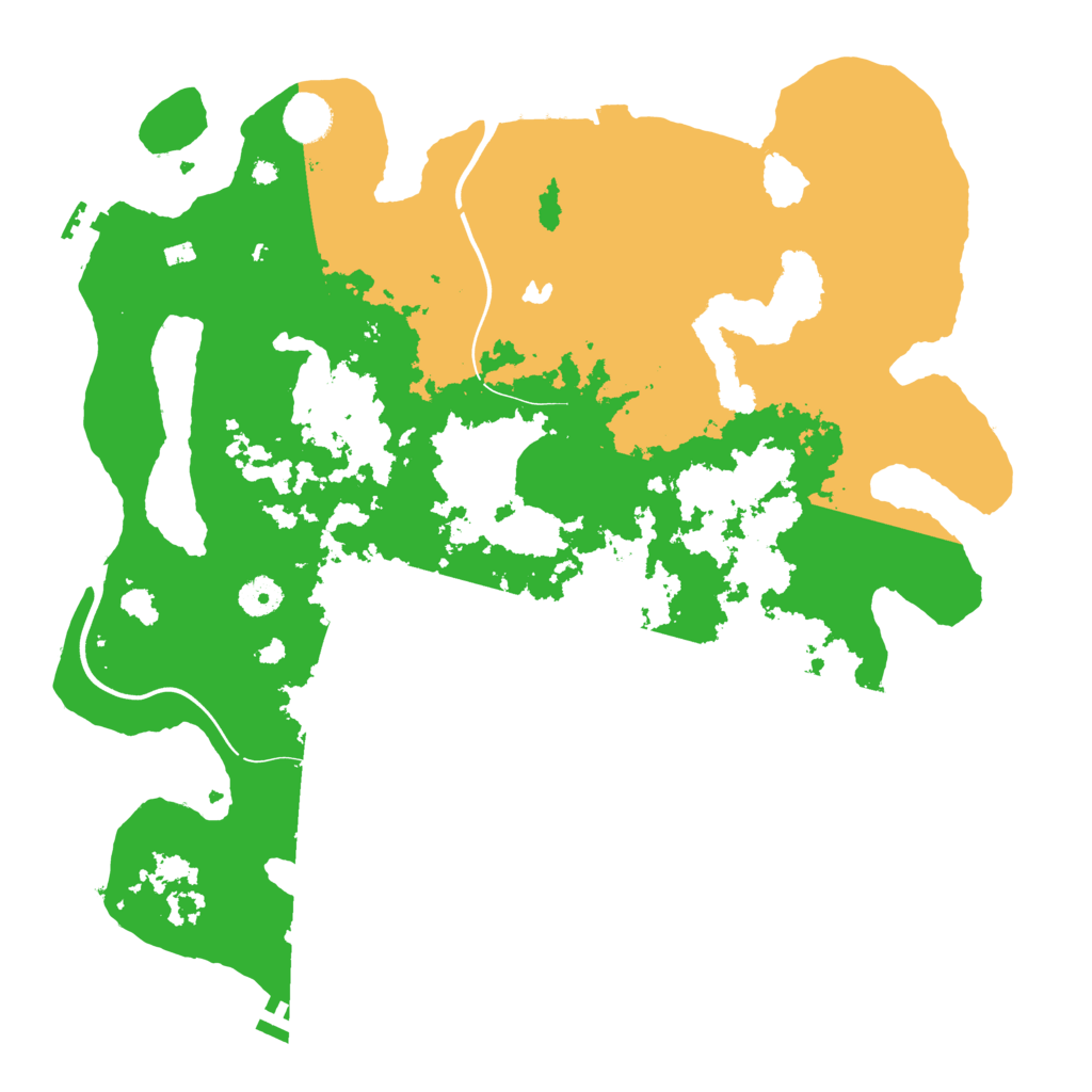 Biome Rust Map: Procedural Map, Size: 4000, Seed: 388188974