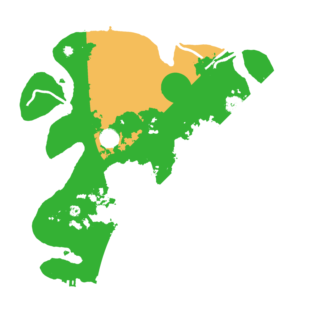Biome Rust Map: Procedural Map, Size: 3000, Seed: 1684841321